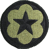 Department Of The Army Staff Support OCP Scorpion Shoulder Sleeve Patch With Velcro